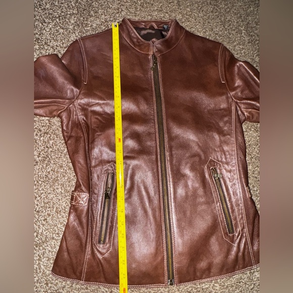 TIBOA Leather Women's Jacket - Picture 9 of 9